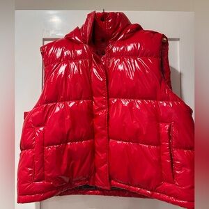 Lou & Grey Red puffervest! ❤️ NWT